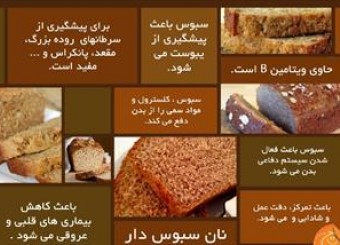 افزایش طول عمر با مصرف خوراکی‌های سبوس‌دار