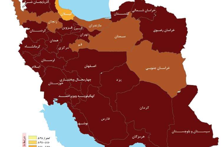 فضای كسب و كار فارس در زمستان 97 با دو پله نزول، در جایگاه هفتم قرار گرفت