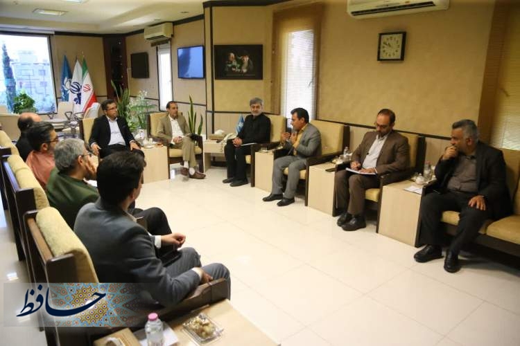 دیدار مدیرکل منابع طبیعی استان با مدیرکل صداوسیمای فارس