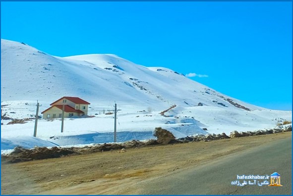 برف‌گاه سپیدان در روزهای پایانی اسفند/ آسنا علی‌زاده